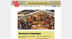 Desktop Screenshot of jensen-denmark.dk
